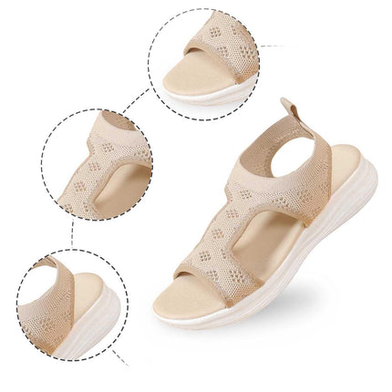 BMKKTOP barefoot shoes women's slippers sandals women's slippers summer open white summer shoes mules orthopedic shoes