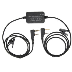 ciciglow K-Head Repeater Box, RC-108 Simple Walkie-Talkie Two-Way Relay Box Adults, Black