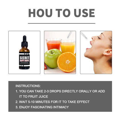 Happy Drops for Women, Lucky Drops for Women, Secret Lucky Drops for Women