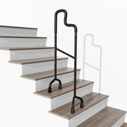 Cushore Stair Climber Aid for Elderly with Adjustable Height, Fits Most Standard Steps, Step Aid for People with Sore Hips and Knees