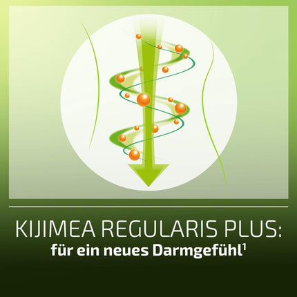Kijimea® Regularis PLUS – for a new gut feeling | With exquisite methylcellulose, natural psyllium, and 6 selected bacterial culture strains.