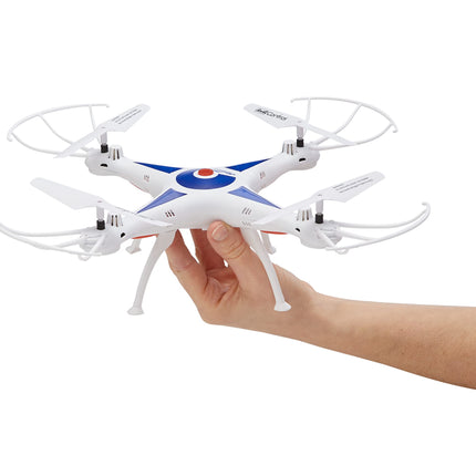 Revell Control Quadrocopter Go! Stunt, 6-axis gyro, speed levels and flip function, headless mode, large rechargeable LiPo battery, USB charger included, precise remote control