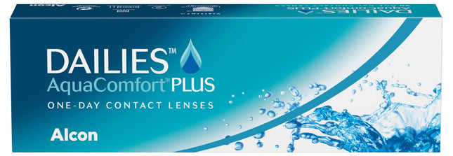 Dailies AquaComfort Plus Daily Soft Contact Lenses | 30 pieces | BC 8.7 mm | DIA 14.0 mm | -01.75 diopters