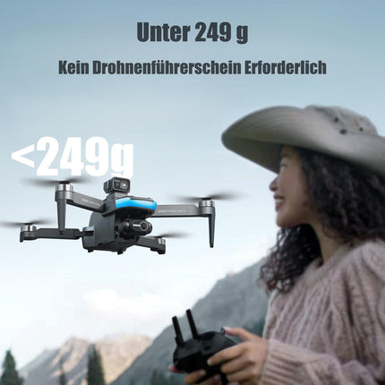 GPS Drone with 4k Camera, 2KM Long Range 5G FPV Image Transmission, 75 Min Flight Time, Under 249g, Visual Tracking/Active Obstacle Avoidance, Mini Camera Drone for Beginners Adults Professionals (S9S)