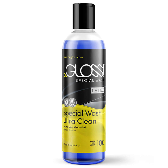 beGLOSS Special Wash 100 ML - Latex Detergent Care Cleaner for Latex Clothing Latex Care