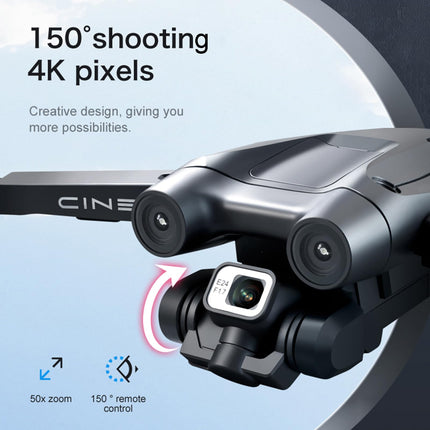 GPS Drone with 4K Camera for Adults, 5G WIFI FPV RC Foldable Quadcopter, GPS Intelligent Return, 3 Batteries with 60 Minutes Flight Time, 150° ESC Camera, Brushless Motor