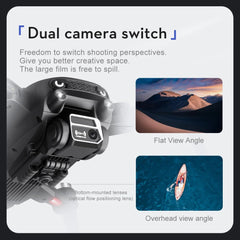 LUXWALLET Libra Spectra - 2025 Editie - Drone Met Laser Obstakel Ontwijking - Dual-Camera Systeem - Optical Flight Positioning - Stijgen En Landen Met EEN Knop - Headless Mode