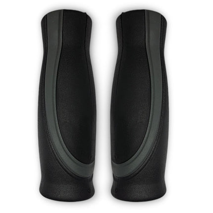 2x Handle for Rollator, 110x22 mm from FabaCare, ergonomically shaped, replacement handles, rollator handle, rollator holder, universal, right and left, hand grip for mobility aid