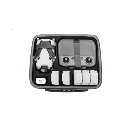 Hensych Mini 4 Pro Carrying Case, Hardshell Bag, Waterproof Storage Case, RC Accessories, Travel Bag for DJI Mini 4 Fly More Combo with DJI RC 2/RC N2 Drone Accessories (Hexapower Multi-Purpose Kit)