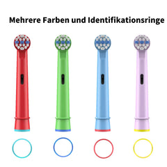 Pack of 16 children's brush heads compatible with Braun Oral B children's electric toothbrush, ultra soft bristles.