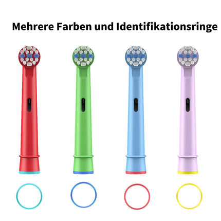 Pack of 16 children's brush heads compatible with Braun Oral B children's electric toothbrush, ultra soft bristles.