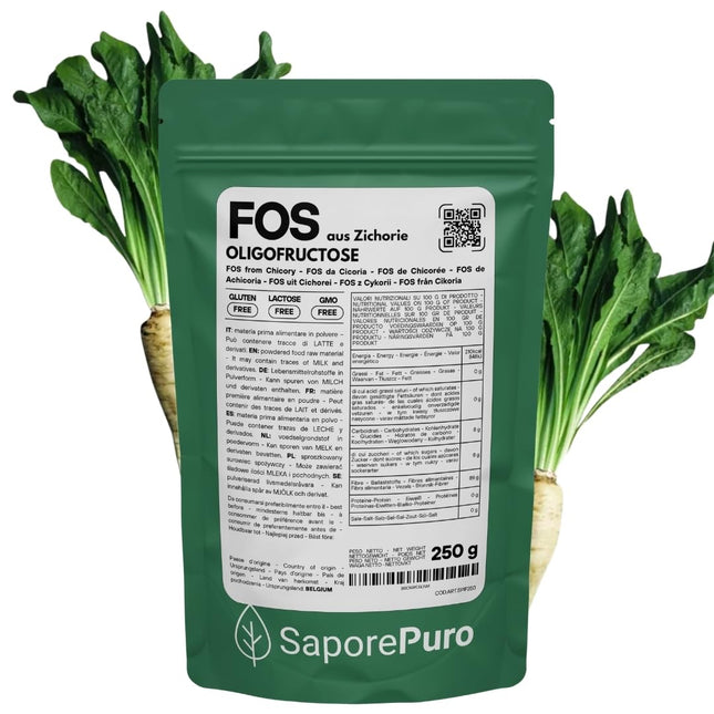 Saporepuro FOS Oligofructose powder 250 gr