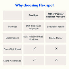 FLEXISPOT Recliner Chair, Riser Chair with 3 Motors, Electric Sleeper Chair in the Bedroom, Recliner Chair with Stand-Up Aid, Senior Chair in the Living Room (Gray)