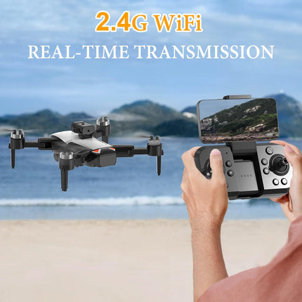 OBEST Drone with 4K Camera, Brushless Motor Drone, FPV Foldable Quadcopter Drone with 360° Active Obstacle Avoidance, Kids Adults Toys &amp; Gifts