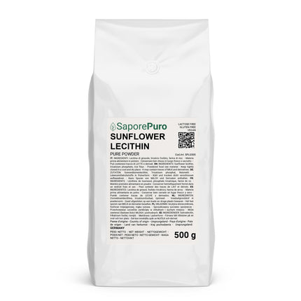 Saporepuro Sunflower Lecithin Powder 500 GR - Sunflower Lecithin