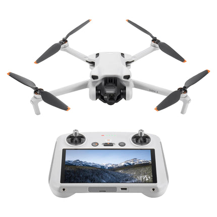DJI Mini 3 (DJI RC) – Lightweight and foldable mini camera drone with 4K HDR video, 38 min flight time, true vertical shots and intelligent features, C0