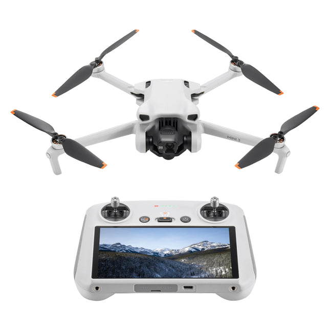DJI Mini 3 (DJI RC) – Lightweight and foldable mini camera drone with 4K HDR video, 38 min flight time, true vertical shots and intelligent features, C0