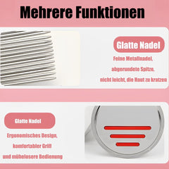 3-piece dandruff comb, lice comb, lice comb for humans, multifunctional hairdressing tools. Satisfy daily use, for family school trips or gym use.
