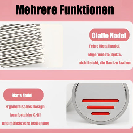 3-piece dandruff comb, lice comb, lice comb for humans, multifunctional hairdressing tools. Satisfy daily use, for family school trips or gym use.