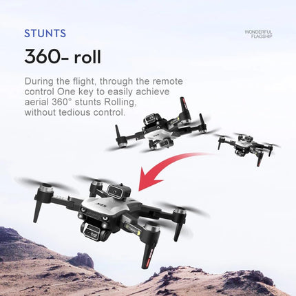 LUXWALLET Libra Spectra - 2025 Editie - Drone Met Laser Obstakel Ontwijking - Dual-Camera Systeem - Optical Flight Positioning - Stijgen En Landen Met EEN Knop - Headless Mode