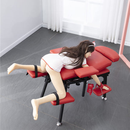 Sex Chair Love Theme Hotel Sofa Chair, Unlock Multi-position Multifunctional Folding Chair Couple Furniture Couple Furniture SM Bed Restraint Frame Sex Chair