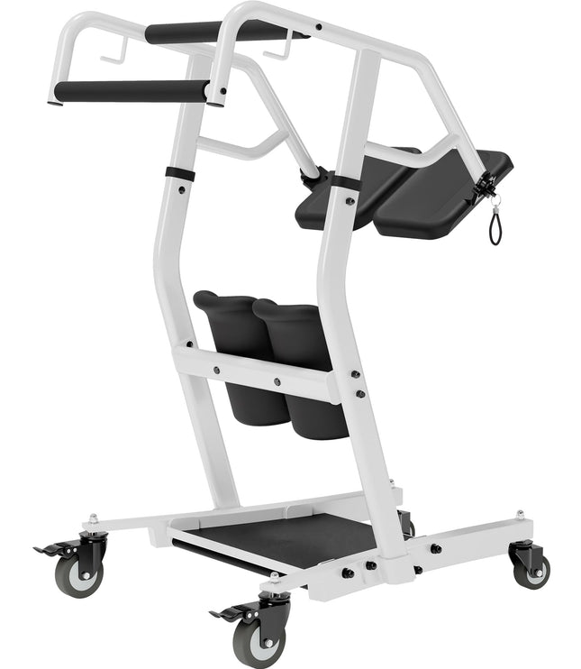 VOCIC AY03 Patient Lift Transfer Aid for Seniors up to 180KG, Indoor Effortless Transfer Lift with Lock for Elderly People, Patient Lift Wheelchair Aid at Home