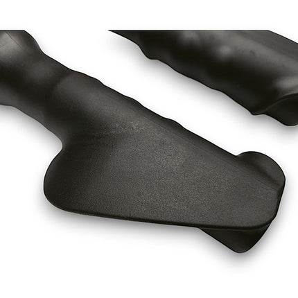 2x handles for rollators, 125x22 mm from FabaCare, ergonomically shaped, replacement handles, rollator handle, rollator holder, right and left, hand grip for mobility aid