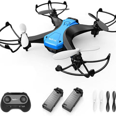 Drone for beginners RC mini drone dual battery 16 minutes flight time indoor RC remote-controlled drone 3D flip altitude hold RC quadcopter remote-controlled for children girls son boys toy gift