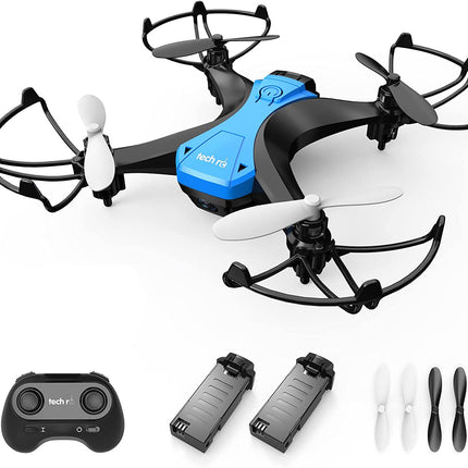 Drone for beginners RC mini drone dual battery 16 minutes flight time indoor RC remote-controlled drone 3D flip altitude hold RC quadcopter remote-controlled for children girls son boys toy gift