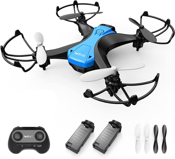 Drone for beginners RC mini drone dual battery 16 minutes flight time indoor RC remote-controlled drone 3D flip altitude hold RC quadcopter remote-controlled for children girls son boys toy gift
