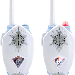 Disney Frozen 2 Walkie Talkie Set for Kids; 2 Toy Radios - eKids FR-212 + Duracell Optimum AAA Batteries, 8 Pack, Up to 100% Extra Power or Additional Performance