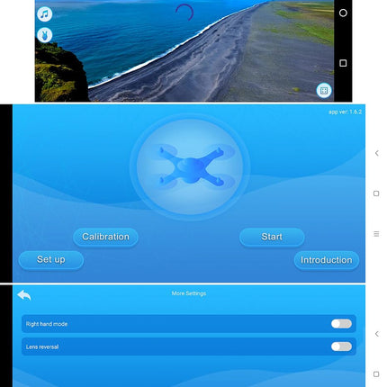 Simulus Quadrocopter: Foldable Wi-Fi drone with brushless motor, integrated 4K live view camera (drone with HD camera, RC drone, helicopter)