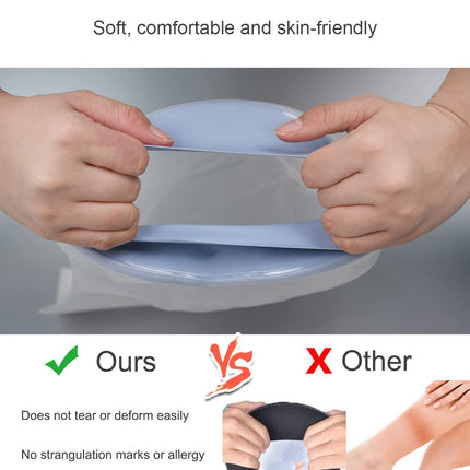 CureSquad Shower Protector Foot, Waterproof Foot Cover for Shower, Soft Comfortable Cast Cover for Foot, Ankle Cast Covers for Shower Adult, Reusable Cast Protector, Wound Care Accessory