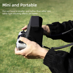 Taoke RC Silicone Sunshade Foldable Sun Visor for D-JI RC Mavic Mini 3 and Mini 3 Pro Remote Control