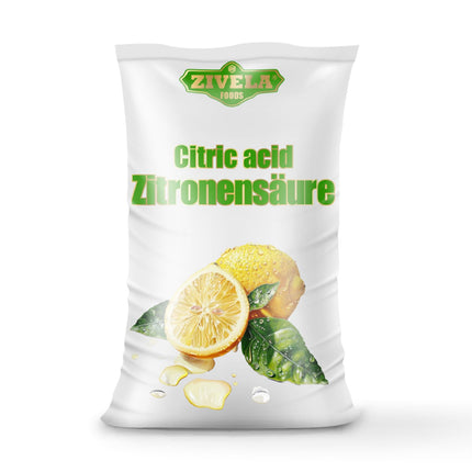 3kg Food-Grade Citric Acid Powder | Home Remedy for Kitchen &amp; Household | 3000g Citric Acid 100% Pure | Citric Acid E330 (3x 1kg)