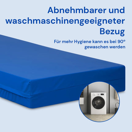 Geriafy - Hospital Geriatric Articulated Mattress | 15 cm HR Foam | Waterproof Hygienic Cover (105x200)