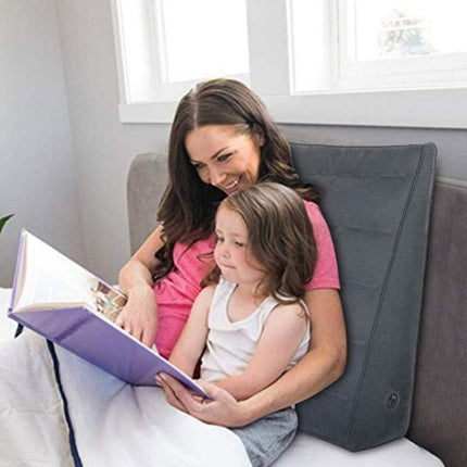 Wedge Pillow, Excellent Inflatable Wedge Pillow, Leg Lift Pillow, Inflatable Wedge Pillow, Practical and Convenient, Leg Foot Rests (leg pillow), Wedge Pillow (Color: Taupe)