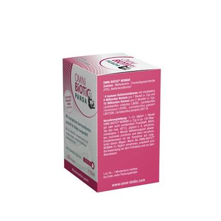 OMNi BiOTiC PANDA Drops | 28 servings | 4 bacterial strains | 3 billion germs per daily dose | Gluten-free | Lactose-free | For daily use | Specially developed for babies | 8 ml