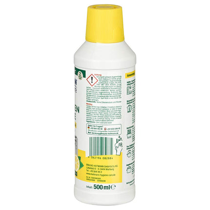HEITMANN pure Citric Acid | Liquid organic descaler for kitchen &amp; bathroom | Effective against limescale deposits | 100% natural ingredients | Food-safe | 500 ml