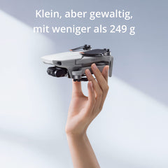DJI Mini 2, Ultralight Foldable Camera Drone, 3-Axis Gimbal with 4K Camera, 12 MP, 31 min Flight Time, OcuSync 2.0, 10 km HD Video Transmission, QuickShots, Drone for Beginners, Gray
