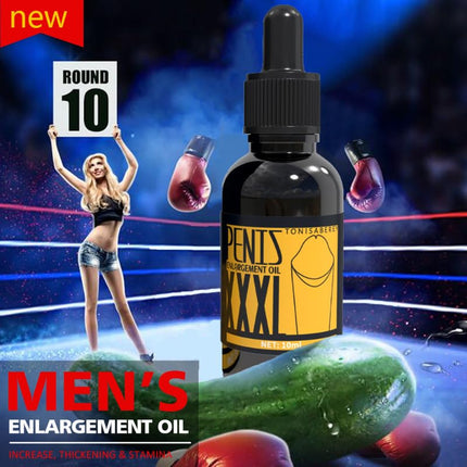 BAWUTZ Penis Enlargement Oil, Penis Thickening Growth Increase Big Cock Enlargement For Men, Plus Size Pe-nis Faster Enlargement for Man Potency Growth Oil 10ML (5PC)