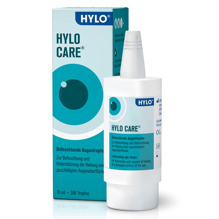 HYLO CARE eye drops for dry eyes with hyaluronic acid and dexpanthenol, 10 ml
