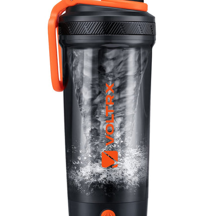VOLTRX Shaker Bottle, Gallium USB C Rechargeable Electric Mixer, Shaker Cups for Protein Shakes and Meal Replacement Shakes, BPA Free, Made with Tritan, 24oz