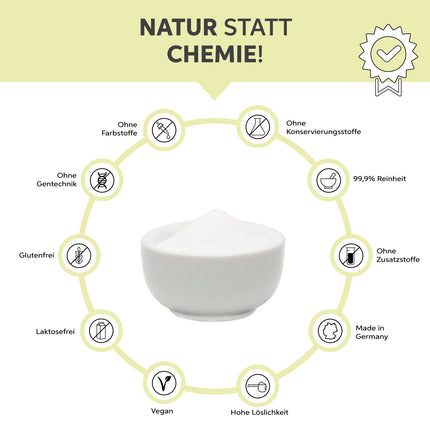 MSM Powder 1000g | 99.9% pure organic sulfur | Premium methylsulfonylmethane without additives | Vegan