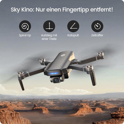 Holy Stone HS360S Drone with 4K GPS Camera for Adults, 3KM Long Range 5G Image Transmission, 20 Min Long Flight Time, Follow Me, Return, RC Foldable Drone Complete Set under 249g for Beginners, C0