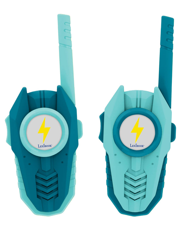 Lexibook, Walkie-Talkies, Voice transmission up to 250 meters, HD sound, Radio transmission, Indicator light, Communication game, Battery operated, Blue, TW19