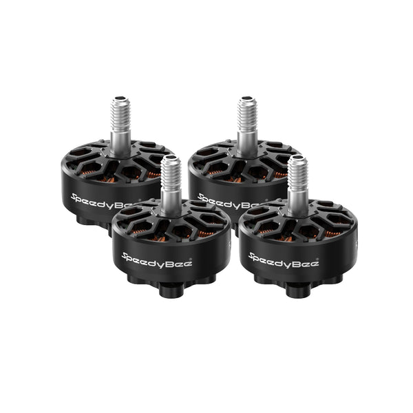 2306.5 1800KV FPV Drone Motor - 6S Brushless Motor for 5inch FPV Drone QAV Quadcopter-4pcs