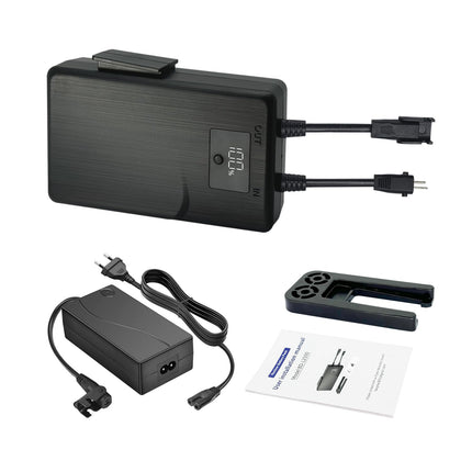 STAIGO Universal Battery Pack for Electrically Adjustable Chairs with LED Display for Recliner Furniture, Sofas, Lift Chairs, Cordless Rechargeable Battery Pack for 2-Pin Electrically Operated Furniture [25.2V 2500mAh]