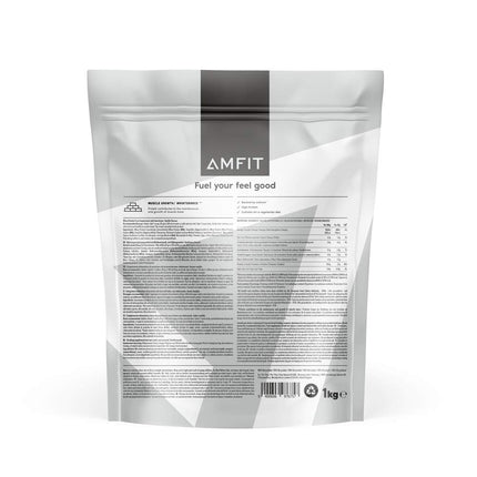 Amazon Brand: Amfit Nutrition Whey Protein Powder, Vanilla, 33 Servings (1 Pack)