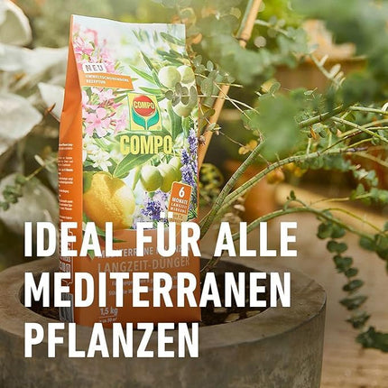 COMPO Mediterranean Plants Long-Term Fertilizer 1.5kg